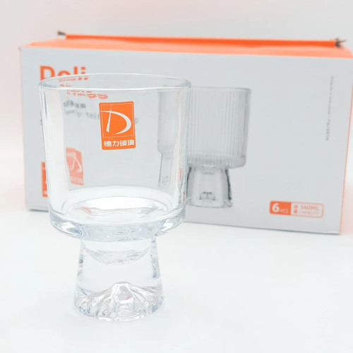 ست ۶ عددی جام چندمنظوره شیشهای Deli Glass